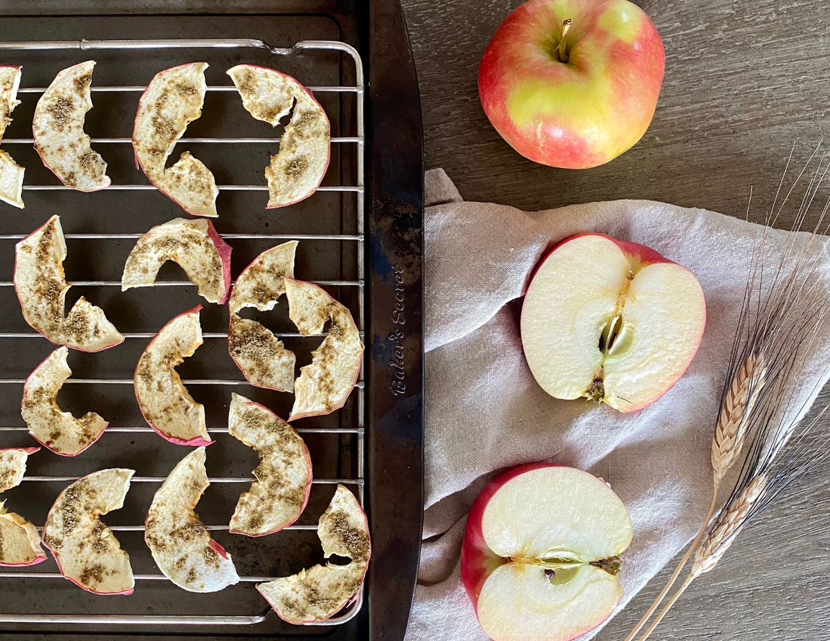 Dehydrated Apple Chips – Wildflower Superfoods